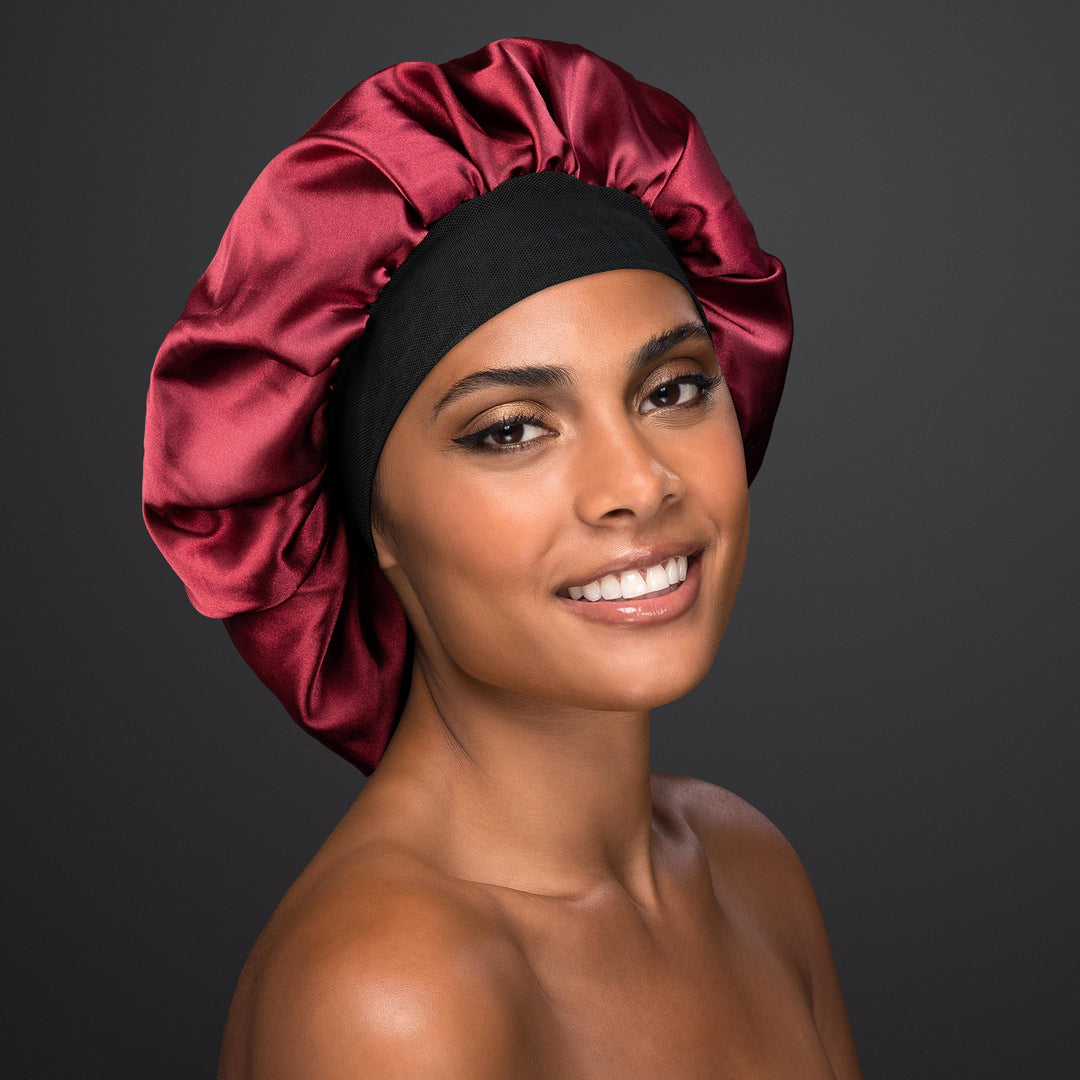 DOUBLE SATIN LINED CAPP- RED – Jenny Capp